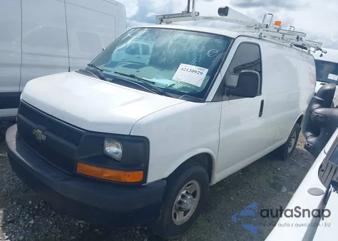 2015 Chevrolet Express 2500 Work Van from USA, damaged, VIN 1GCWGFCF7F1215743